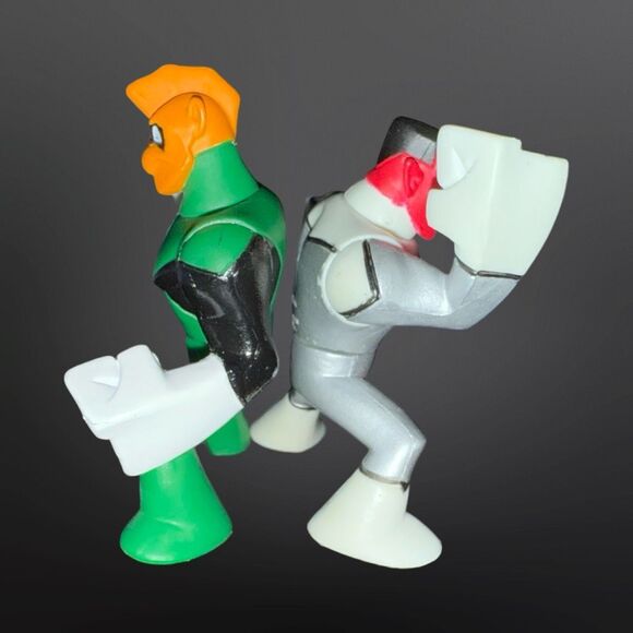 Imaginext White Lantern Sinestro vs. Green Lantern Action League Figure Set A3 - Picture 2 of 7